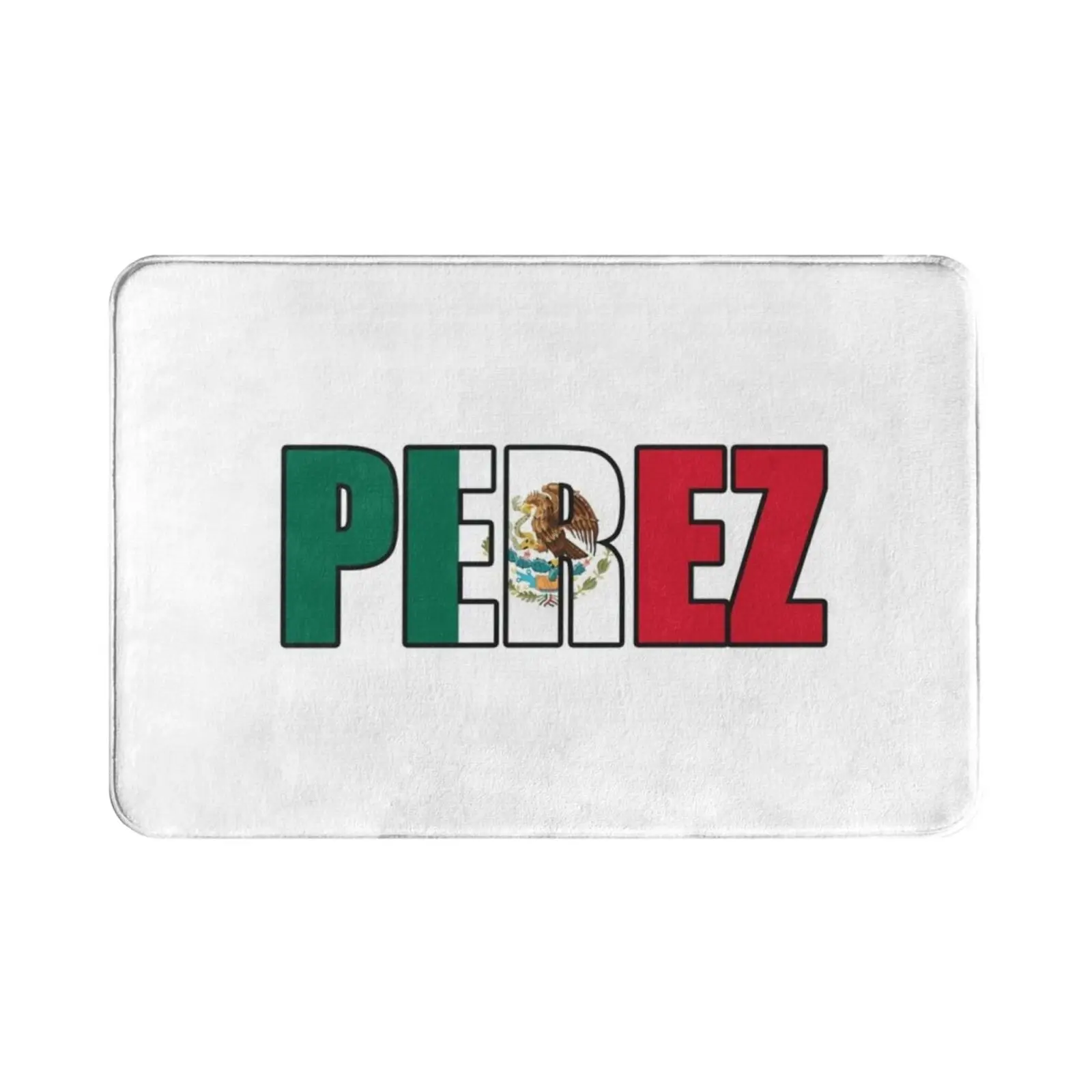 Sergio Pérez Mexico Carpet Mat Rug Cushion Soft Sergio Pérez Perez Racing Point Force India Fan Products Fan Driver