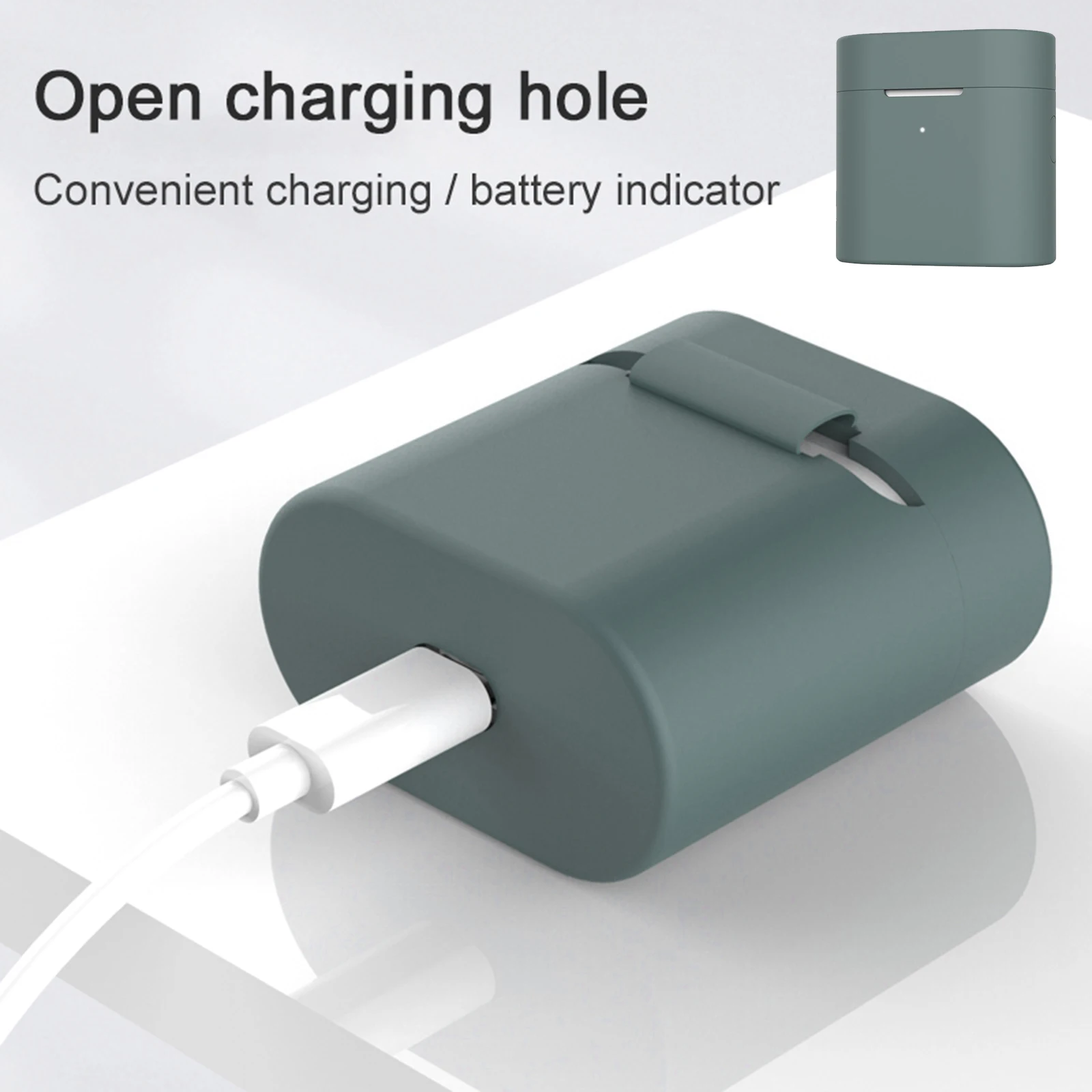 Funda de silicona suave y duradera para auriculares, cubierta de auriculares y mosquetón para Xiaomi Air2, Air2s, Air 2, 2s