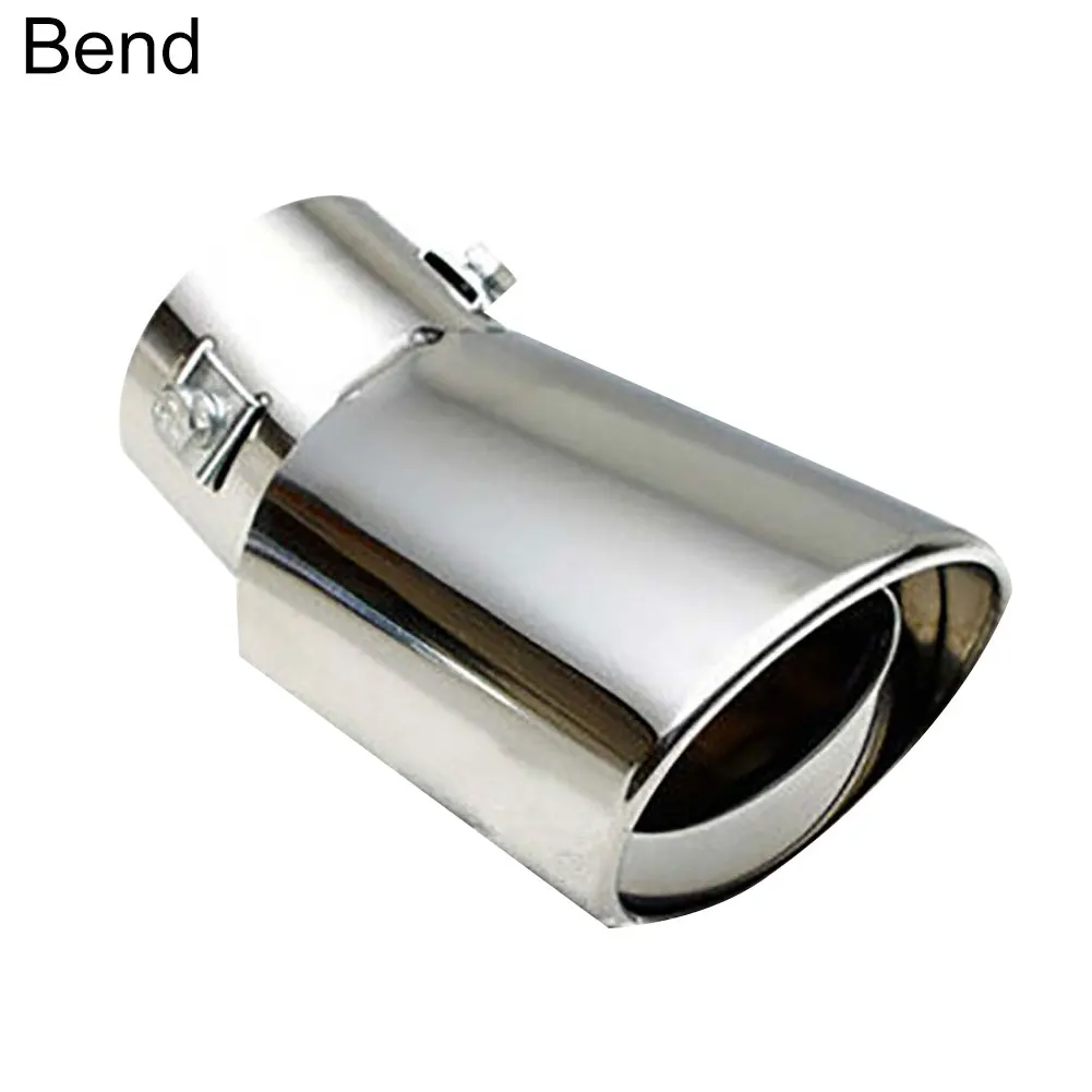 Universal Car Exhaust Muffler Tip Round Stainless Steel for Peugeot 308 508 2008 3008 4008 6008 301 206 307 406 407 207 208