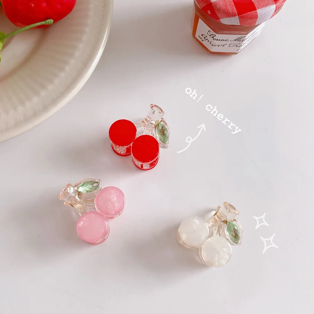 2PC Kawaii Kirschblüte Krabbenklemme Haarspangen Niedliche kleine Haarnadel Stirnband für Frauen Internet Celebrity Fashion Accessoires – Detail 7