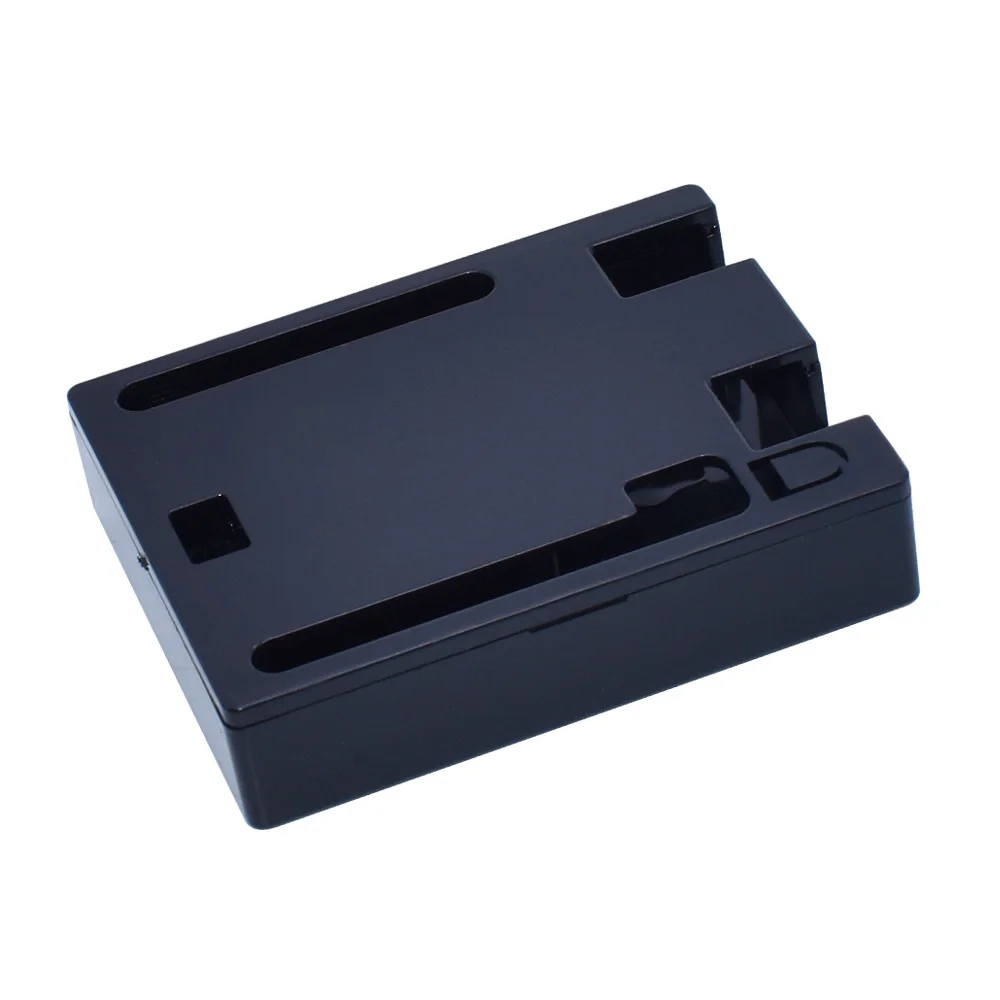 Acrylic Black ABS Plastic Case Shell Transparent Box for Arduino UNO R3