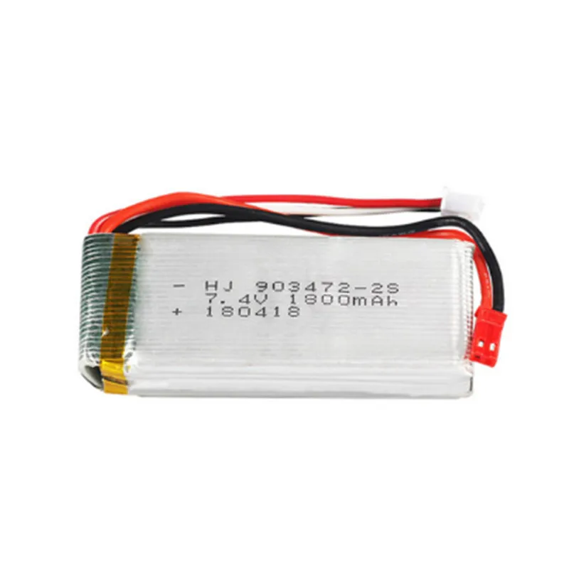 7.4V 1800Mah bateria Lipo dla wltoys L959 L969 L979 L202 L212 1/12 2.4G zdalnie sterowana ciężarówka samochodów WL912 zdalnie sterowana łódka RC akcesoria do zabawek