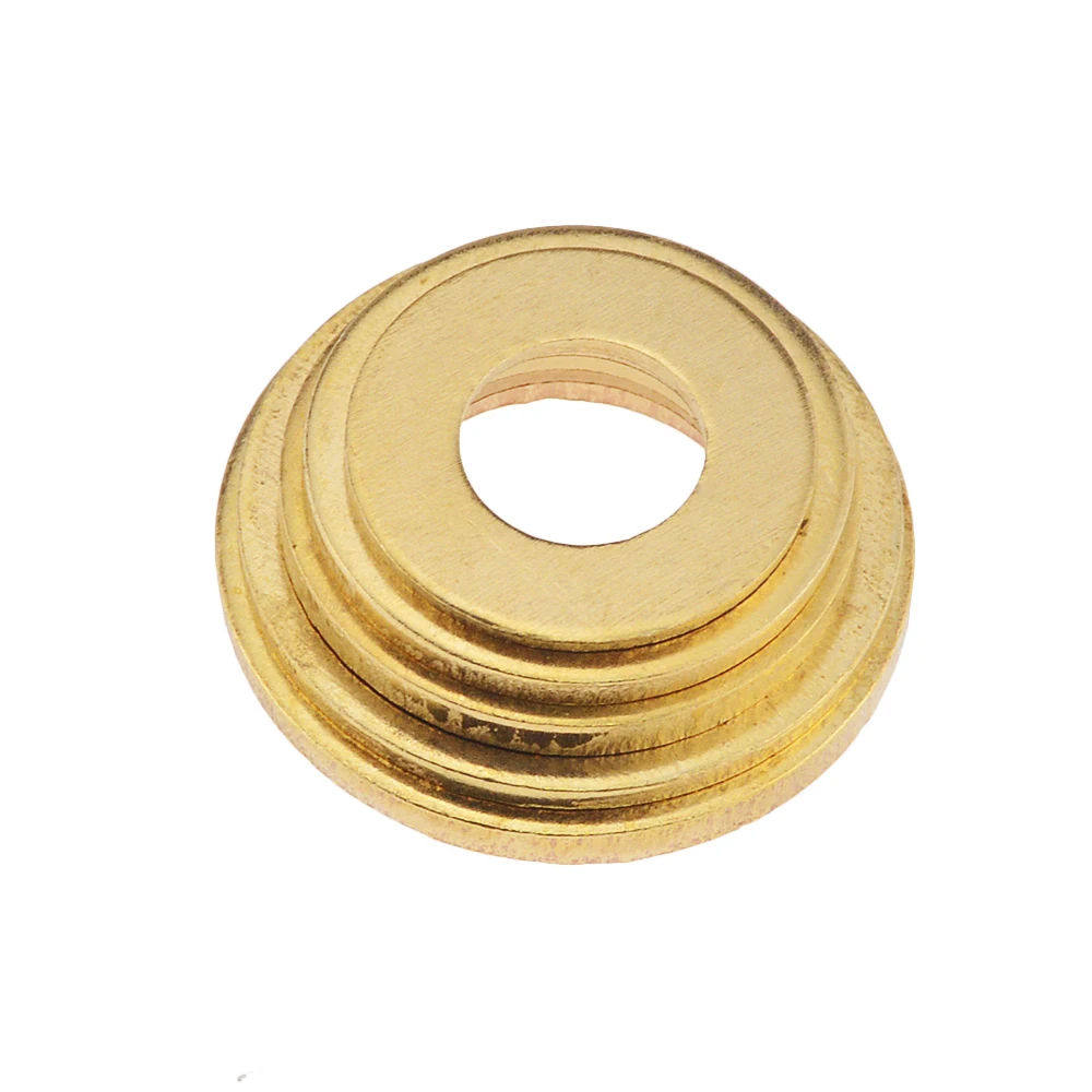 M3 M4 M5 M6 M8 M10 M12 M14 M16 M20 Meson Pad Copper Sheet Metal Collar Brass Disc Flat Washer Gasket Ring M3x6x0.5 M16x30x3 image 3