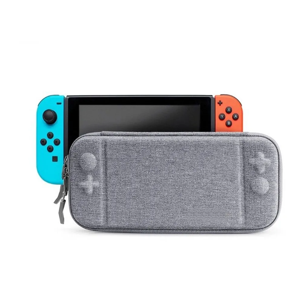 1Pc Protective Console Storage Bag For Nintendo Switch Lightweight Protable Slim Hard Travel Carrying Case With 8 Game Cartridge