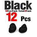 Black 12Pcs