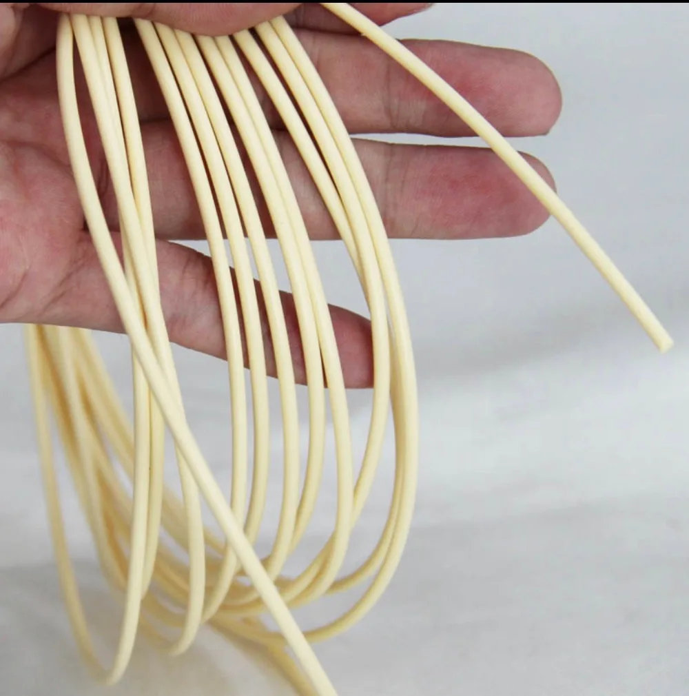 500G 70Meter Durchmesser: 2,5mm Runde weiß Gelb Synthetische Rattan Weben Material Kunststoff Knit Reparatur Stuhl Tisch PE Rattan