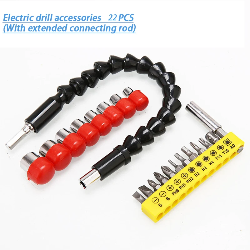 295mm Flexible Shaft Hex Flex Electric Drill Universal shaft Extention Screwdriver Bit Holder Connect Rod Car Repair Tools