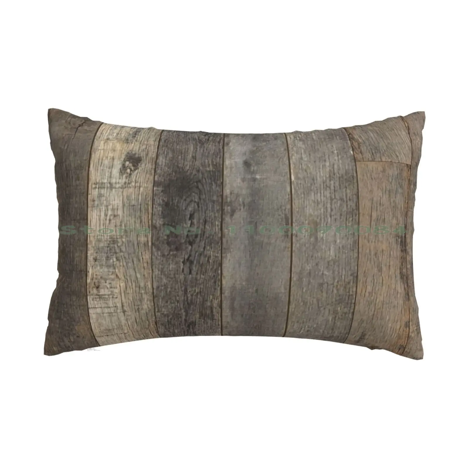 Western Country Distressed Old Barn Farmhouse Wood Pillow Case 20x30 50*75 Sofa Bedroom Magical Surreal Brahma Geometric