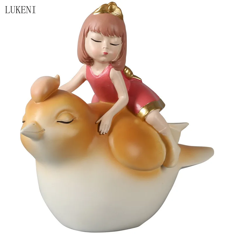 

Nordic Light Luxury Creative Penguin Girls Decoration Children Crafts Jewelry Crafts Birthday Gifts Home Decoration