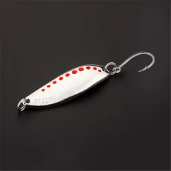 1pcs Leech Metal Spoon Sequin Fishing Bait Vib Jig Wobbler Isca Artificial Crankbaits Fly Fishing Hard Baits Trout Pesca Lure