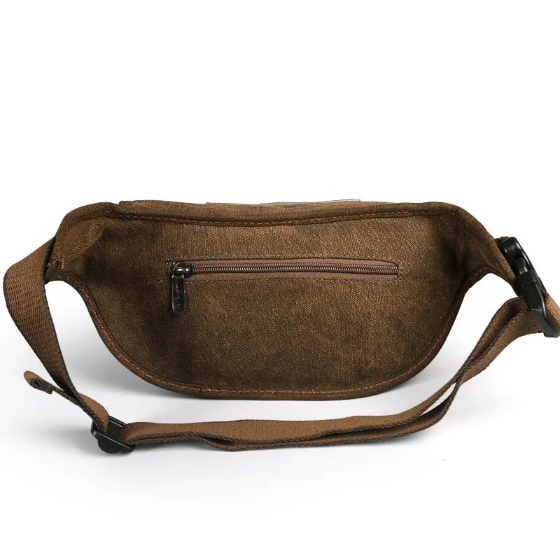 Ruil – pochette de taille rétro pour hommes, sac de téléphone en toile résistante à l\'usure, trousse à outils de voyage de haute qualité, emballage