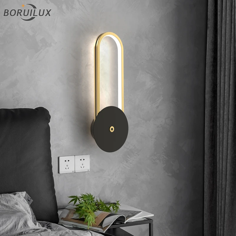 

Rotatable Creative Simple New Modern LED Wall Lights Living Study Room Bedroom Bedside Flats Aisle Corridor Lamp Indoor Lighting