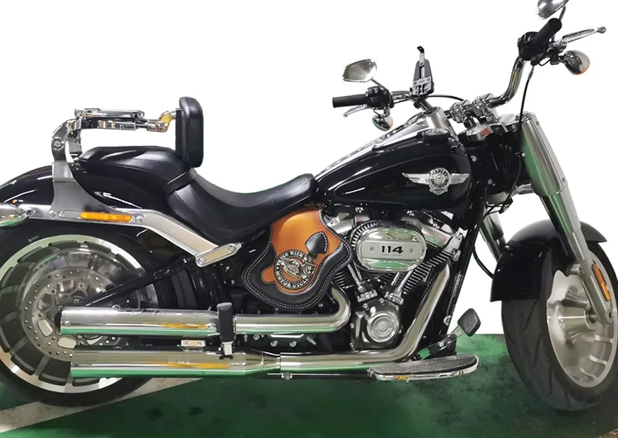 Jeździec kierowca oparcie dla pasażera oparcie Sissy Bar dla Harley Davidson Touring droga król przemieszczanie się po ulicy Breakout Fat Boy Dyna — zdjęcie 5
