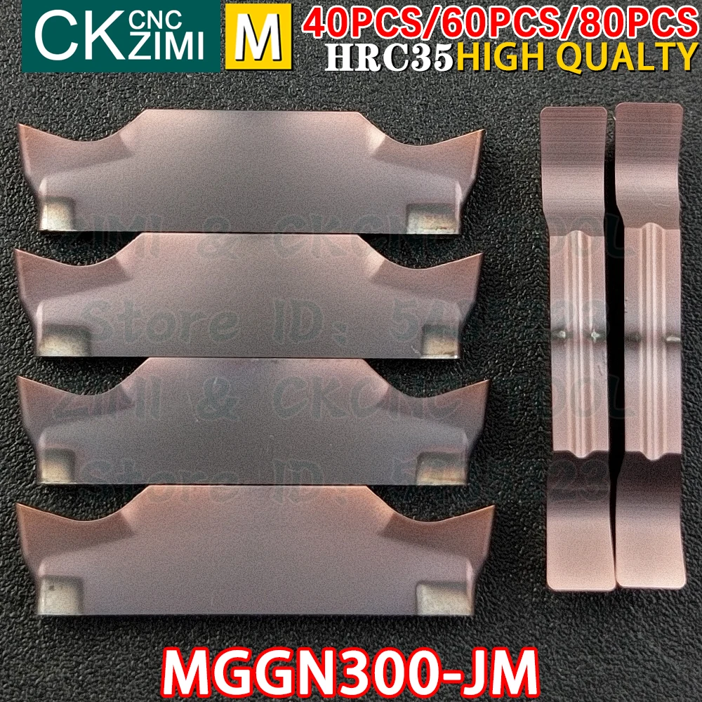 

MGGN300-JM LF6018 MGGN 300 JM LF6018 3.0mm Carbide Insert Cutting grooving Inserts tool CNC Metal lathe Tool for Stainless Steel