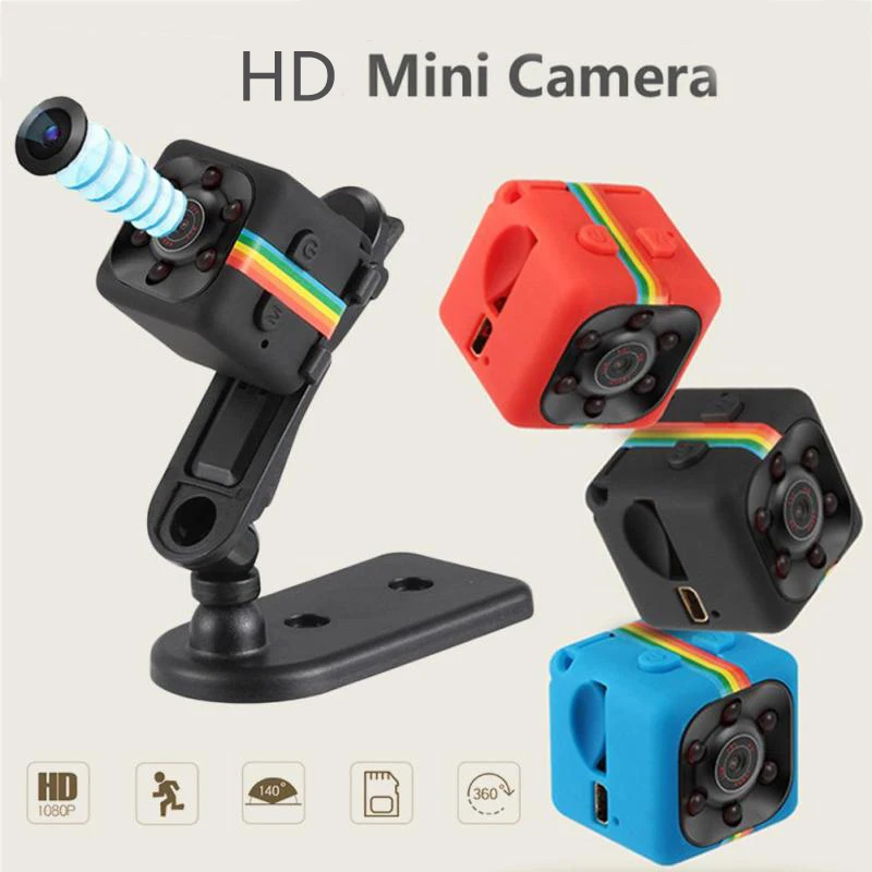 SQ11 Mini Camera Small Cam 1080P Night Vision Sensor Camcorder Micro Video Camera DVR DV Motion Recorder Camcorder