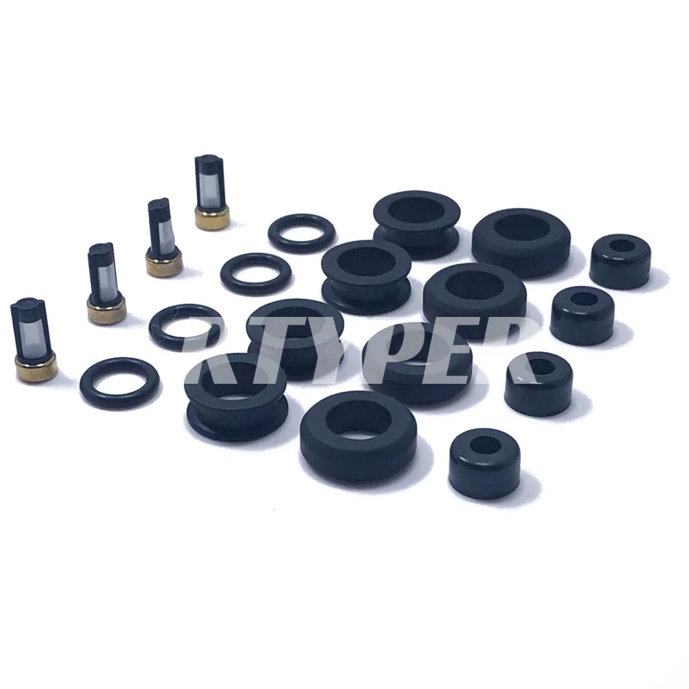 4/12/20 Denso Toyota 1-3MZFE /1ZZFE 3.0L 3.3L23250-20030 23209-20030, 23250-0A020 용 연료 인젝터 수리 키트 세트