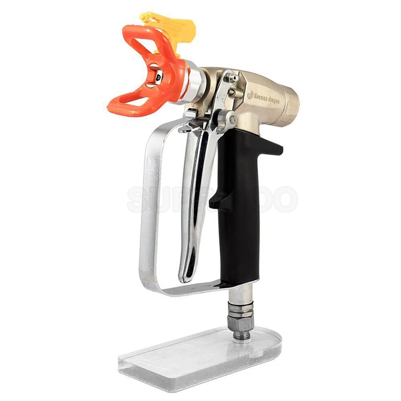 

Airless Spray Gun High Pressure 3600PSI Similar to GM300 With 517 Tip And Build-in Filter 4 Finger Paint Putty Spray Gun