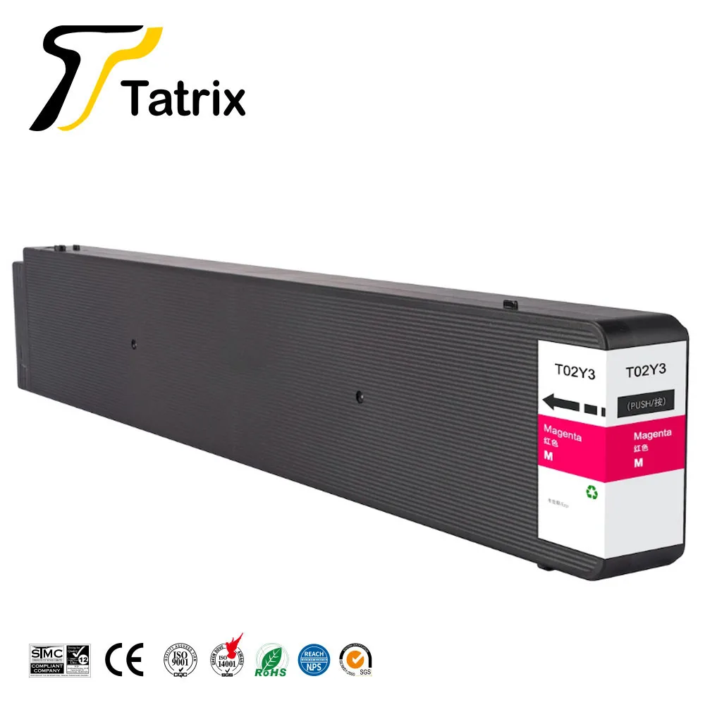 Imagem -04 - Tatrix para Epson 02y T02y1 T02y2 T02y3 T02y4 T02y100 Cartucho de Tinta Jato de Tinta Colorido Compatível Premium para Impressora Epson Wf-c21000