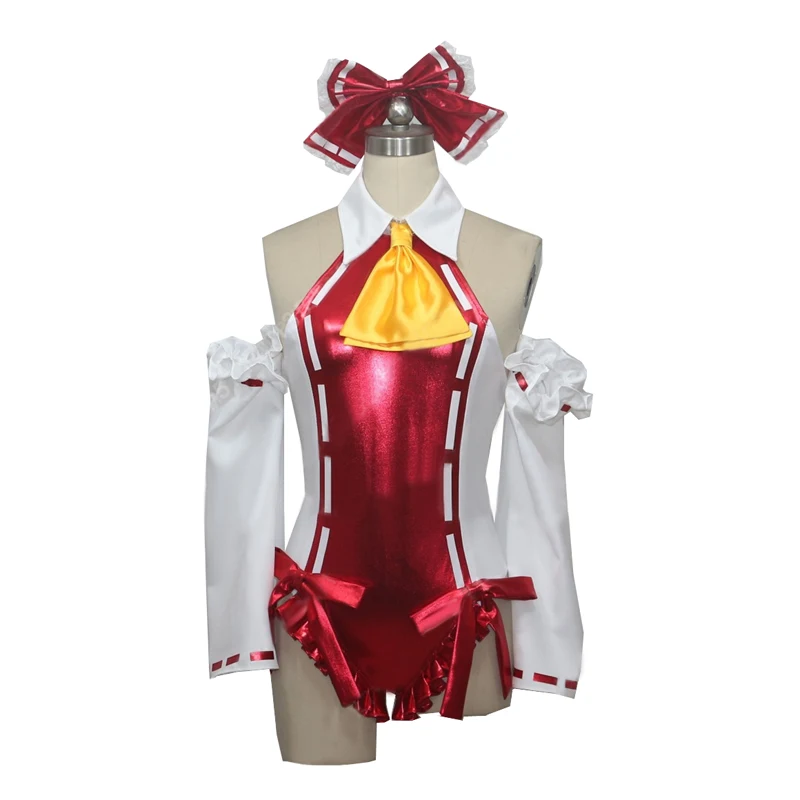 

New Anime Touhou Project Hakurei Reimu Suit Uniform Cosplay Costumes Mikofuku Cosplay