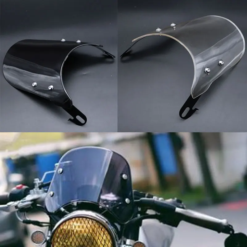 

Motorcycle Windshield Universal Airflow Adjustable Windscreen Wind Deflector for Kawasaki BMW Yamaha Honda Harley KTM SUZUKI