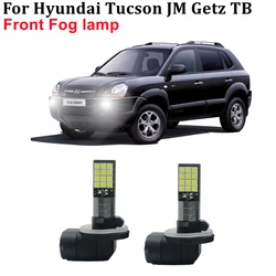 Car Led White High Power 881 LED Fog Light Bulbs For Hyundai Tucson Ix35 JM GETZ TB Accent LED Front Fog light