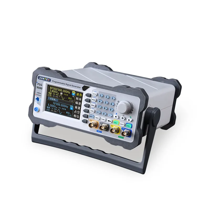 Imagem -03 - Juntek Psg9080 80m Dds Duplo-canal de Controle Digital Programável Arbitrária Forma de Onda Função Medidor Gerador de Sinal