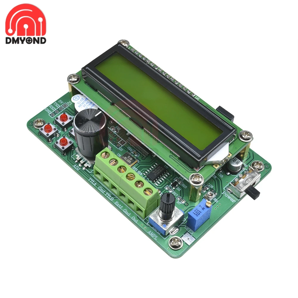 0.01Hz-5MHz FY1005S DDS Function Signal Generator Source Module Sine/Triangle/Square Wave TTL Output LED Digital Display