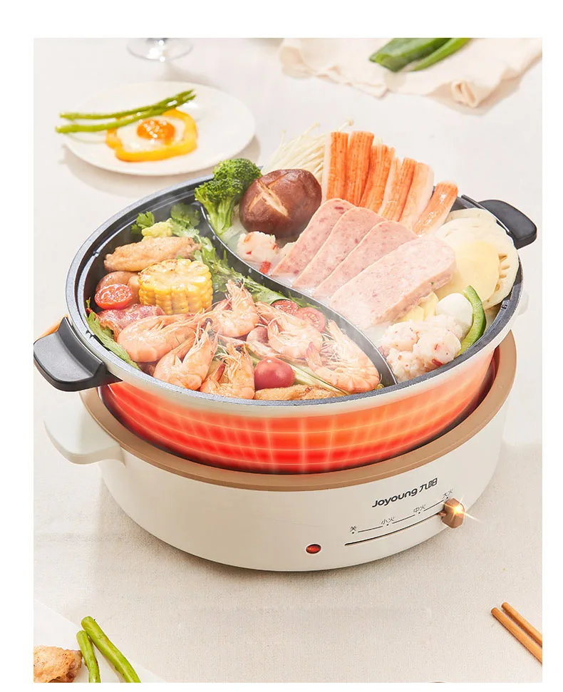 Huishoudelijke Mandarijn Eend Hot Pot 5L Grote Capaciteit Koken Pot Soep Hot Pot Non-stick Barbecue Pan Keuken Koken gereedschap