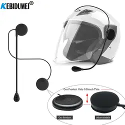 KeRestoQuebec umei-Casque de moto Bluetooth 5.0, écouteurs de moto ultra-minces, haut-parleur sans fil, téléphone de sauna, appel mains libres, lecture de musique