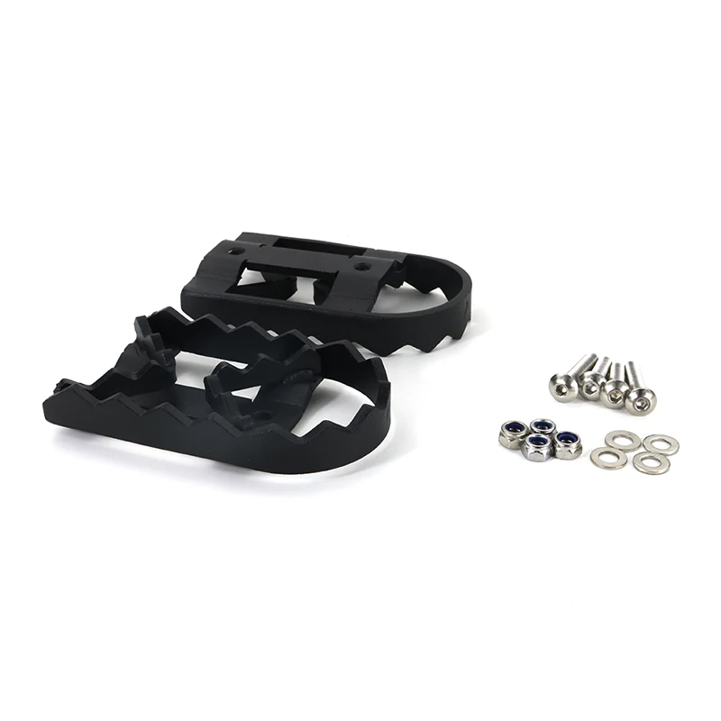 Wide Foot Peg Adaptors Footrest Footpegs Stainless For Suzuki DL650 V-Strom 650 DL1000 V-Strom 1000 Honda NC700X NC750X VFR800F