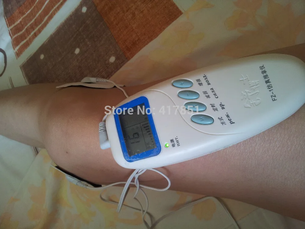 electric massager device FZ-1 manual russian ACUPHUATUO acupuncture electronic massager instrument battery only to russia