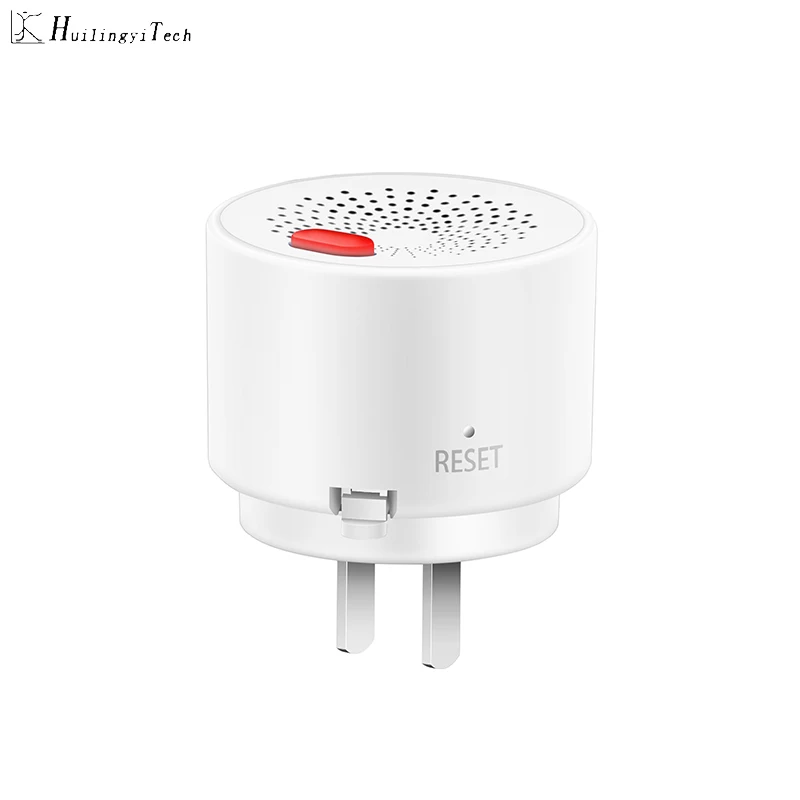 Combustible Gas Detector Tuya Wireless Co Sensor WiFi Smart APP Remote Control for Home Alarm System