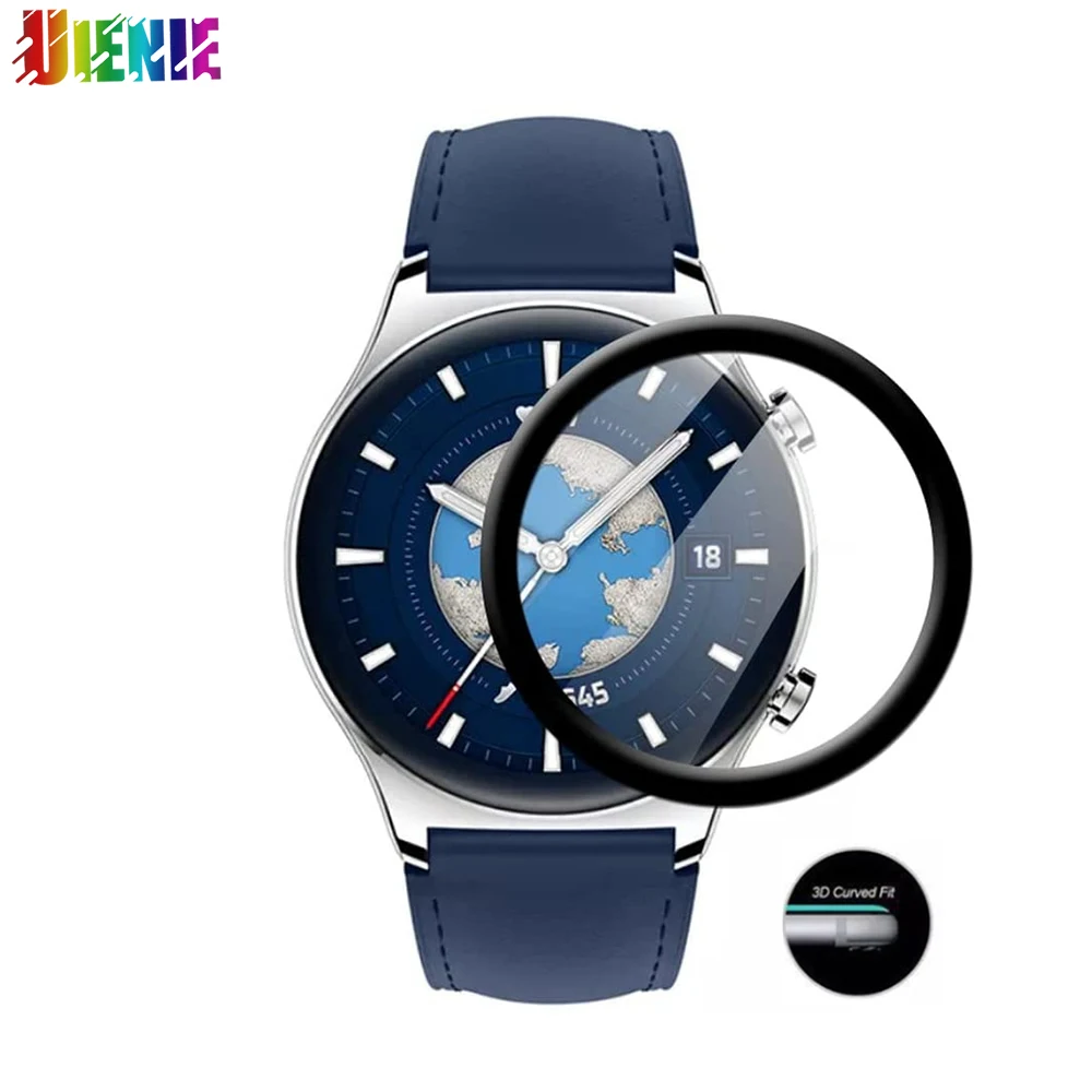 New Protective Film SmartWatch Screen Protector Films GS 3 Full Clear TPU Soft Cover 3D Soft Flexible For Huawei Honor Watch GS3