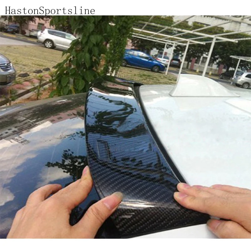 HM style 2010~2015 Carbon Fiber Roof Spoiler Wing For BMW F10 5 Series 520i 528i 535i 530i 525i