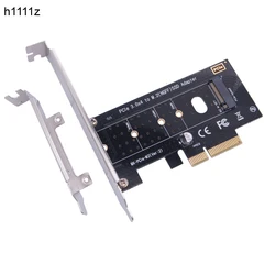 Carte de convertisseur M.2 NVMe SSD NGFF vers PCIE, multiplicateur de clé M Riser, PCI Express 3.0 4X à 2230-2280, adaptateur M.2 SSD M2 PCIE