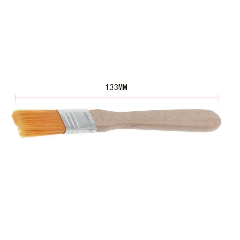 10Pcs High Quality Wooden Handle Brush, Nylon Bristles Welding Cleaning Tools For Solder Flux Paste Residue Keyboard PC