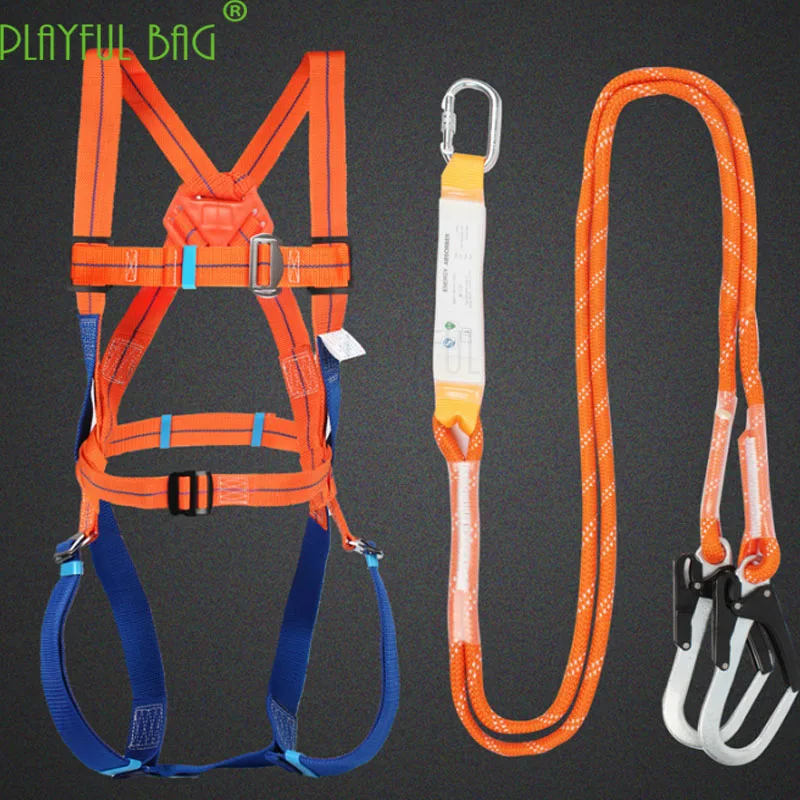 Giant Ring High Altitude Work Seatbelt Five-point outdoor construction wear-resistant climbing rod Safety belt Electricbelt ZI01