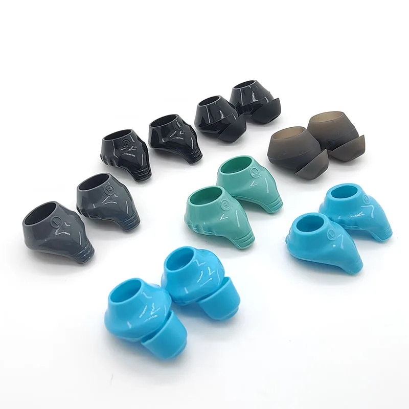 Puntas de silicona de repuesto para auriculares yurbuds, Focus Inspire, Ironman, grip100, 200, 400, 2 uds.