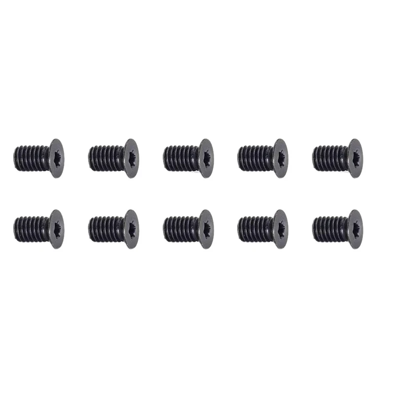 Quality 10Pcs 14mm Square Straight Carbide Cutter Insert with 10Pcs M610mm Screws for Wood Working Spiral/Helical Planer Cutter