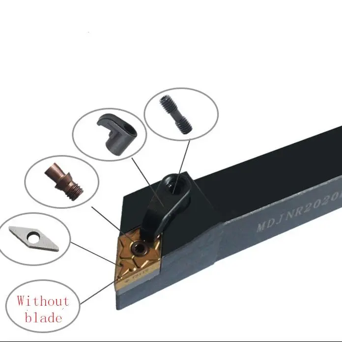 Mdjnr1616h11 mdjnl16h11mdjnr2020k11 original de alta qualidade lâmina liga dura ferramenta torneamento cilíndrico cnc ferramenta