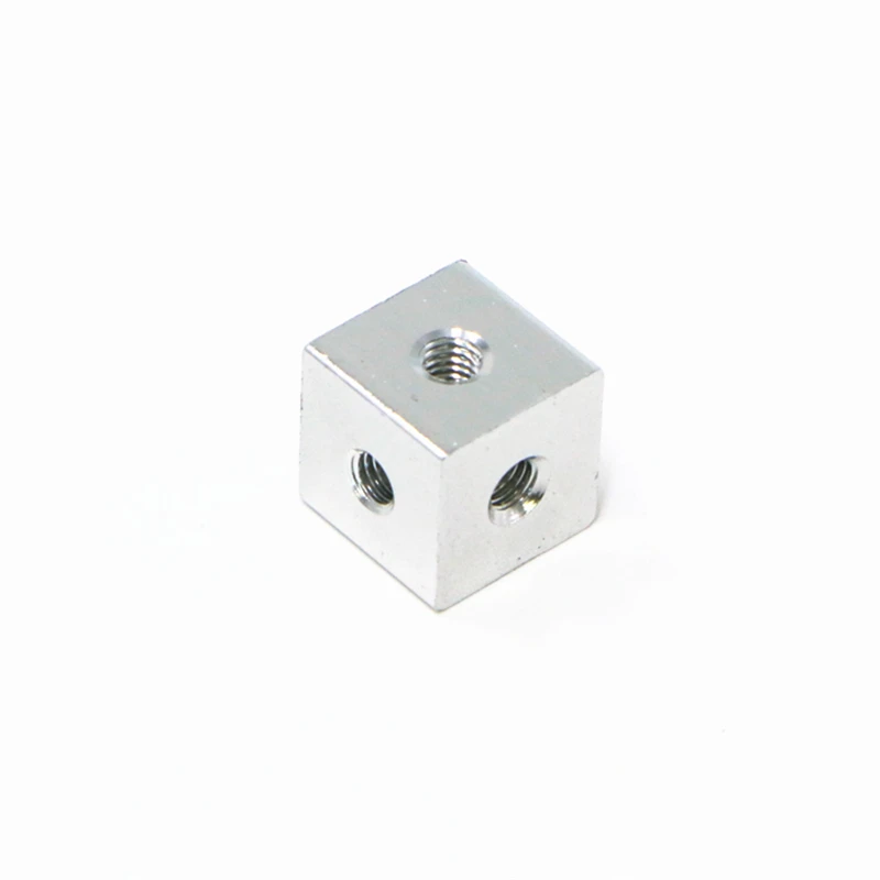 M3 Six-Sided Nut Fixing Block Aluminum Alloy Multifunctional Connector