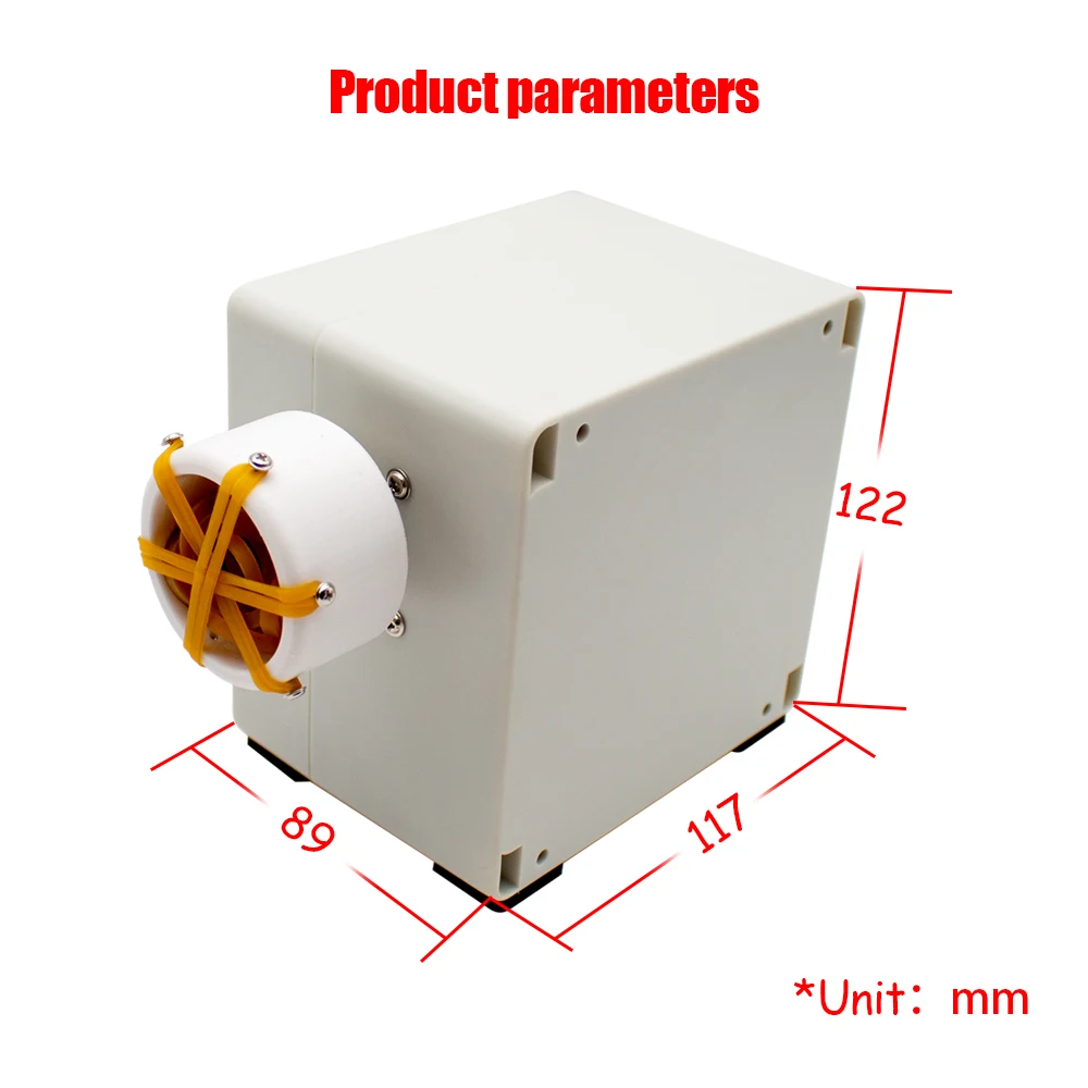 Ac 100-240V Draagbare Professionele Hengel Building Kronkelende Electrische-Drive Machine Diy Hengel Tool 0-66Rpm Verstelbare