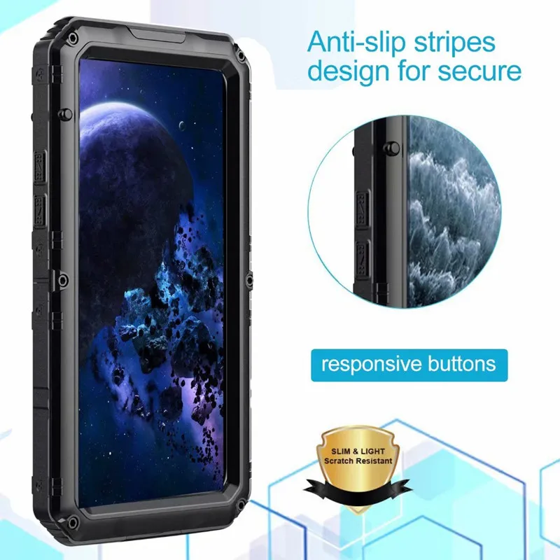 360 Full Protective Waterproof Case For iPhone 11 12 13 14 15 Pro Max XR XS X SE 2022 8 7 Plus Heavy Duty Armor Shockproof Cover