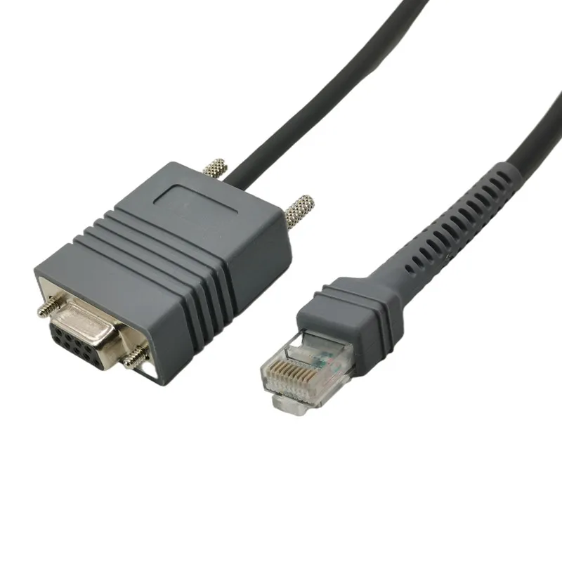 

Partshe LS2208 RS232 Serial Cable for Symbol Barcode Scanner LS2208 LS1203 LS2208 LS 4208 LS4278 LS7708 LS9208 RJ45 to DB9 Cable