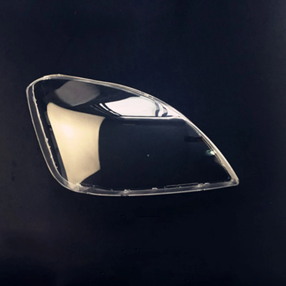For Kia Rio 2005~2012 Car Front Headlamp Caps Lamp Cover Glass Lamp Shell Headlight Lens Cover Transparent Lampshade Auto Case