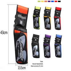 1pcs Portable Left Hand Arrow Quiver Arrow Bag Arrow Holder Waist Carrier Bag for Archery Hunting Shooting Accessories