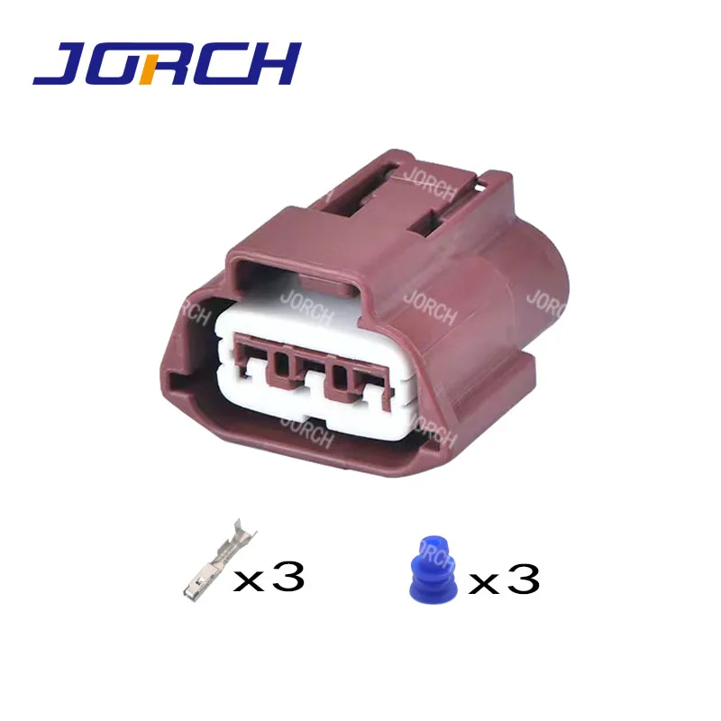 5sets 3 Way toyota female sealed electrical cable connector for sumitomo 6248-5317 90980-11143