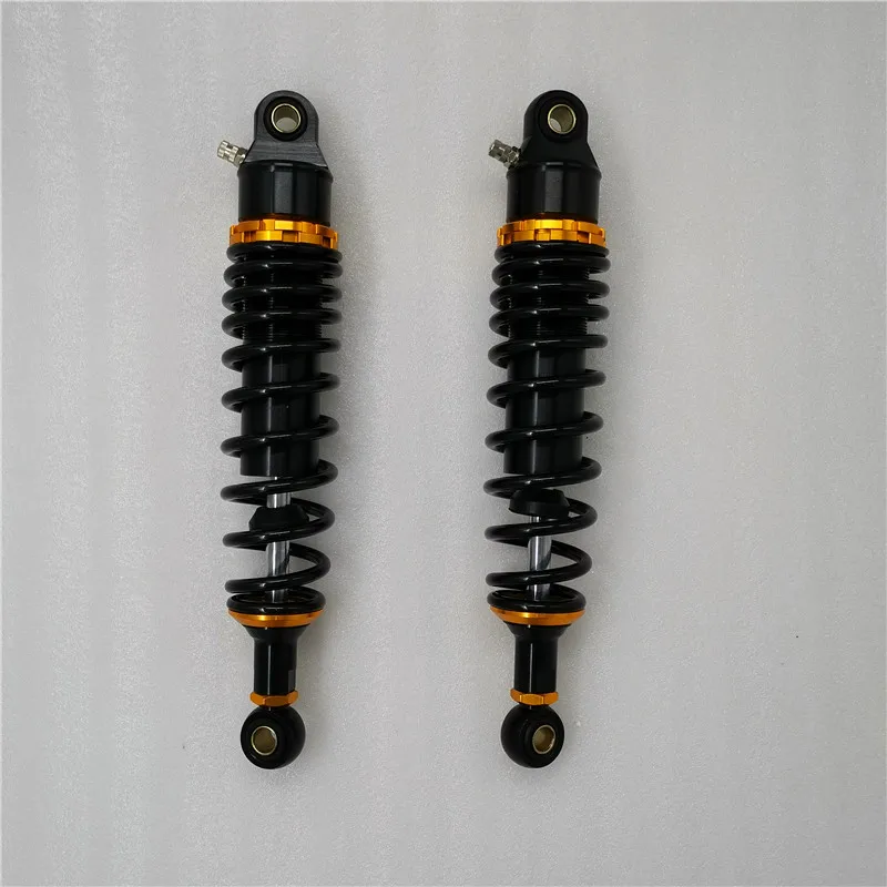 

Universal 7mm spring 305mm/320mm/330mm/340mm motorcycle Rear shock absorber For Honda Yamaha Kawasaki Suzuki black 2pcs