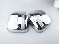 For Toyota Hiace 2005 2006 2007 2008-2015 2016 2017 2018 Side Door Mirror Cover Rear View Overlay Chrome Car Styling Accessories
