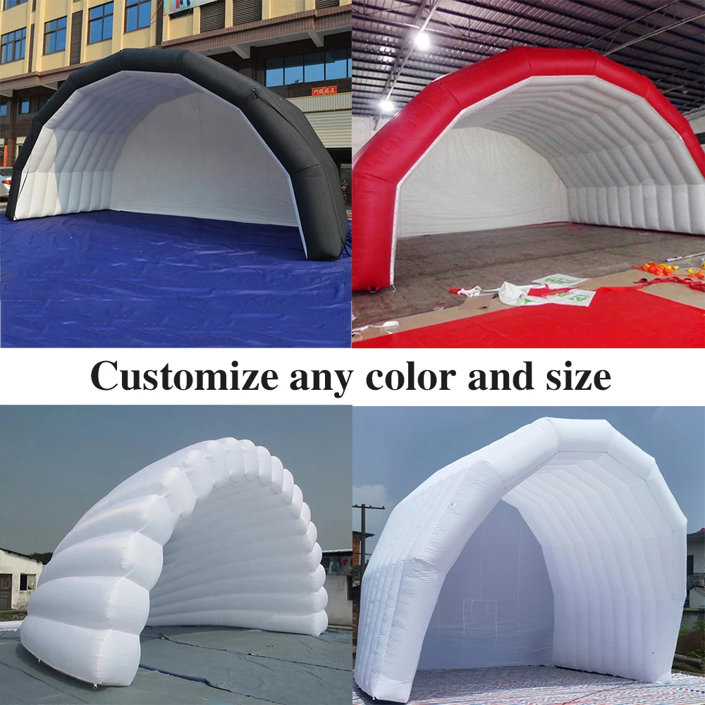 

Free Shipping Custom style and colour inflatable stage cover tent oxford cloth event tent inflatable canopy stage roof